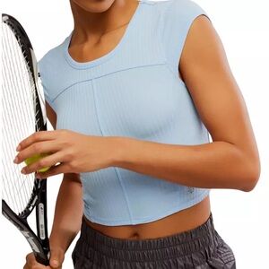 NWT FP Movement Women's Tempo Ribbed Baby Tee